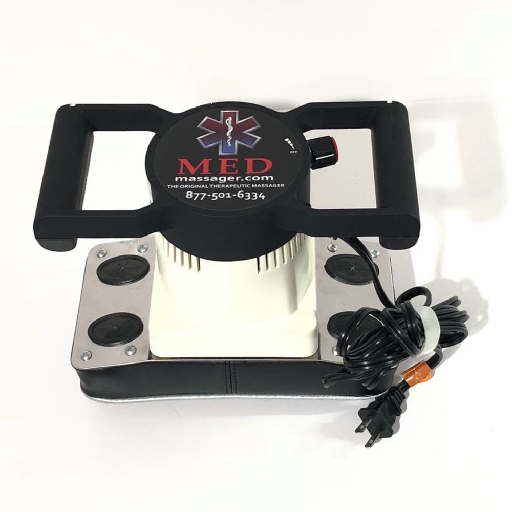 MED Massager Original Therapeutic Massager - Black and White